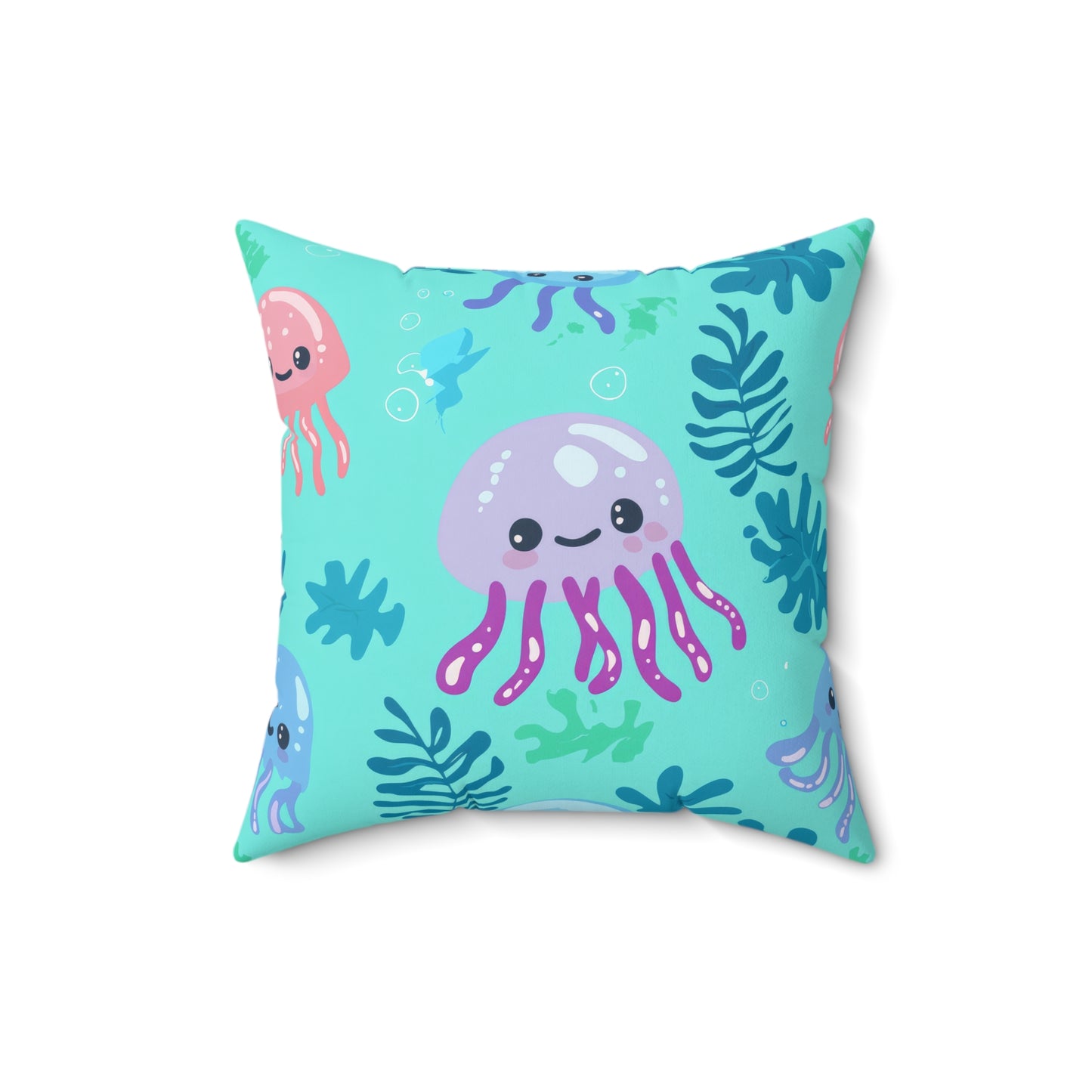 Jellyfish Daydreams Throw Pillow