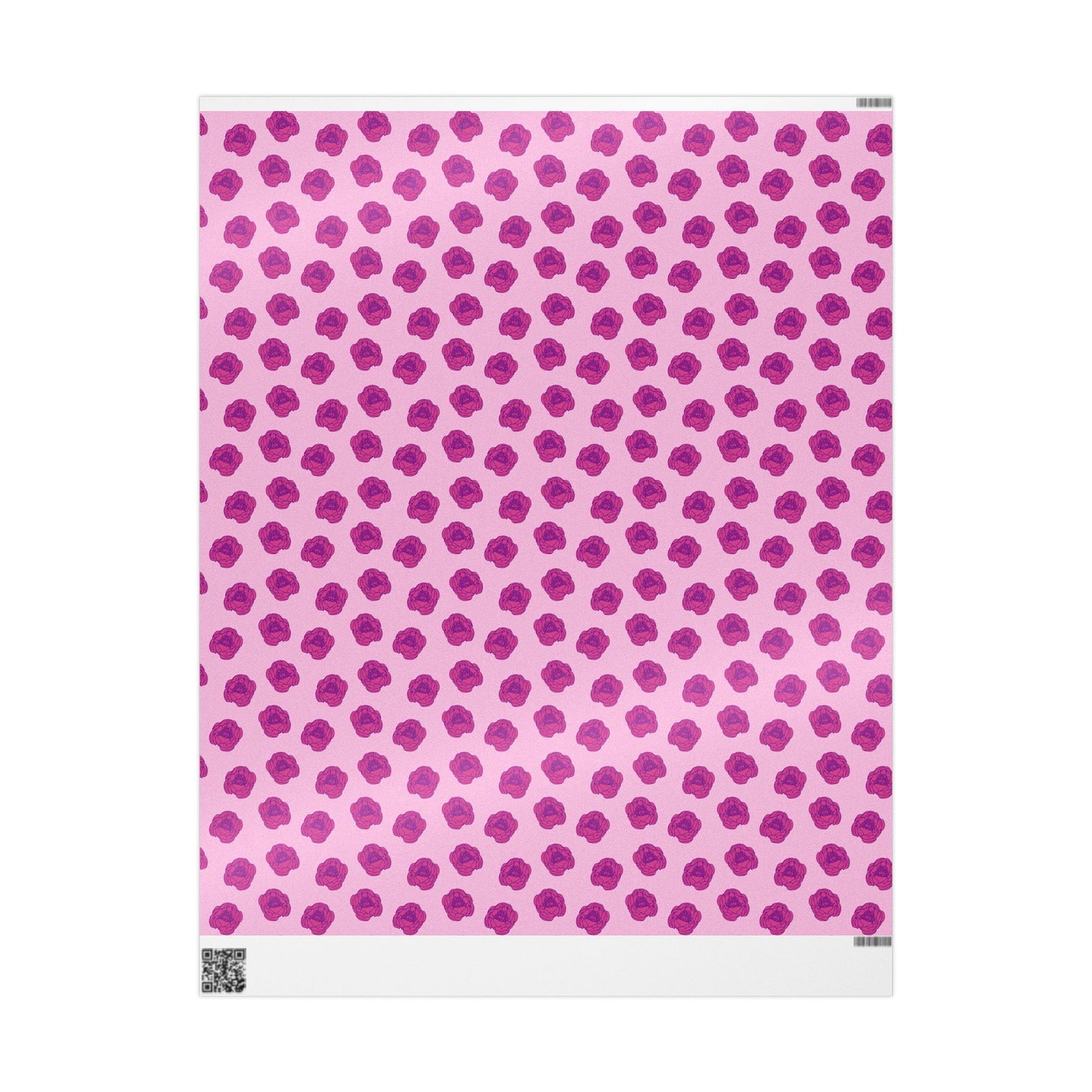 Rosy Dream Peonies Wrapping Paper