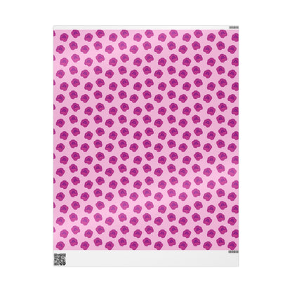 Rosy Dream Peonies Wrapping Paper