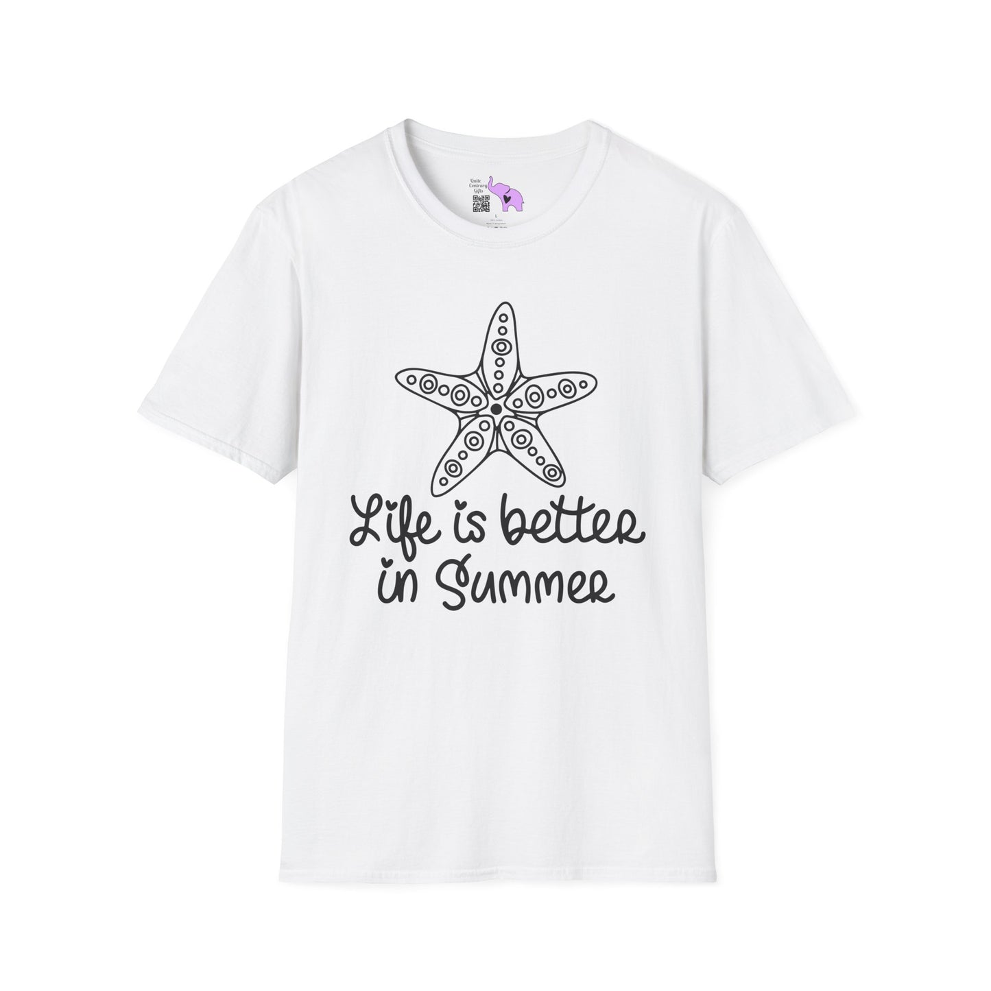 Life Is Better In Summer Adult T-shirt