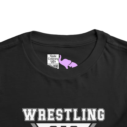 Wrestling Sis Toddler Tee