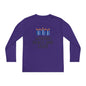 Hanukkah Wishing Peace & LIght Youth Long Sleeve Tee