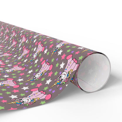 Stardust Unicorn Dreams Wrapping Paper