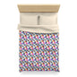 Watercolor Daisy Dream Microfiber Duvet Cover