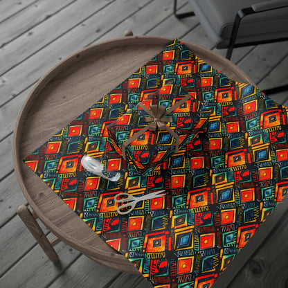 Abundance Rhythm Kwanzaa Wrapping Paper