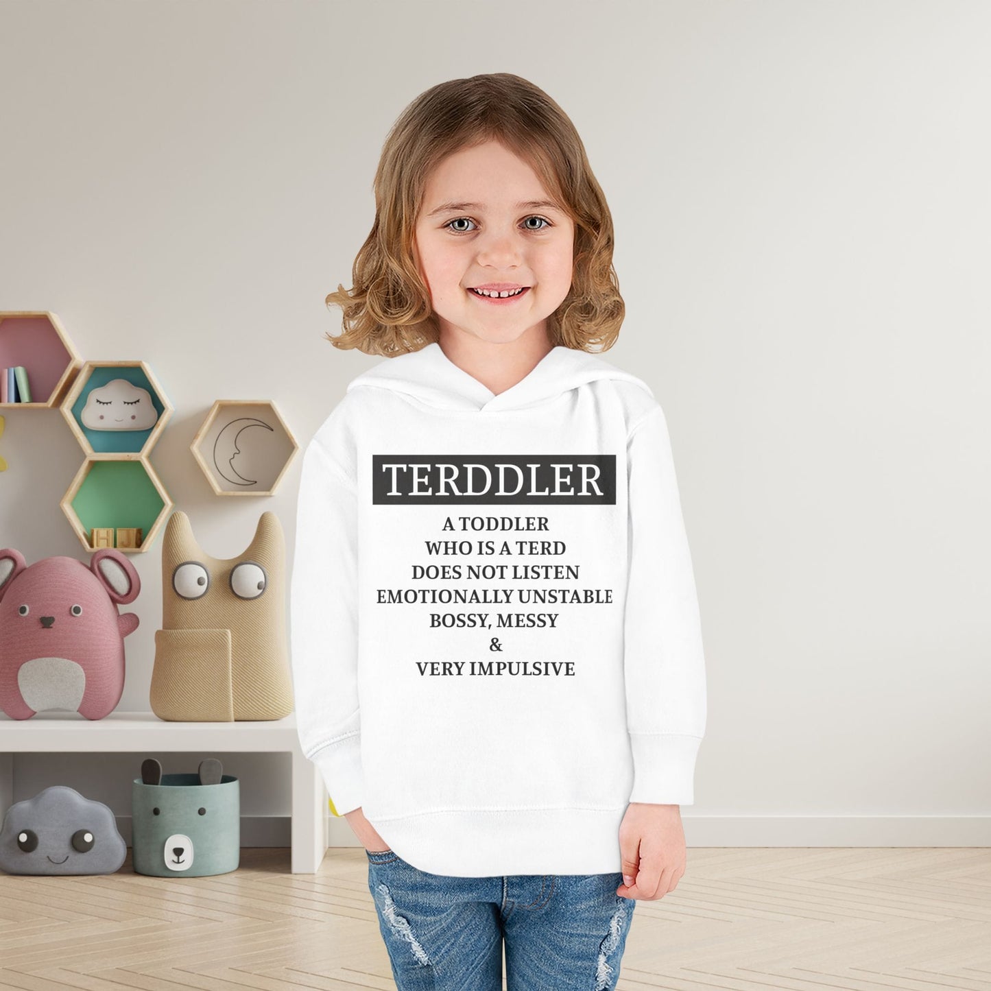 ""Terddler Definition Toddler Hoodie