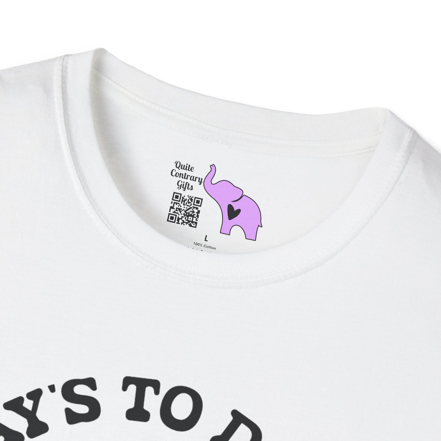 Today's To Do List... Adult T-shirt