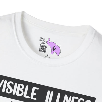Invisible Illness: Just Because You Can't See It Doesn't Mean It's Not Real Adult T-shirt