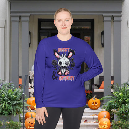 Sweet & Spook Voodoo Bunny Adult Long Sleeve Tee