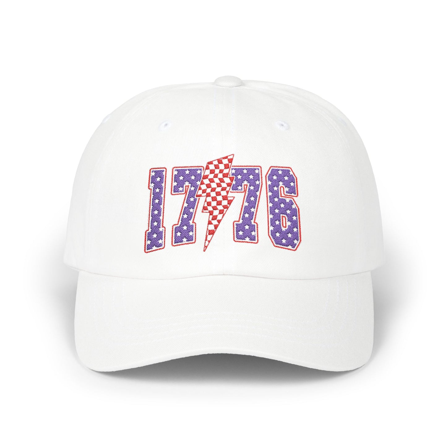 1776 Stars & Stripes Embroidered Classic Dad Cap