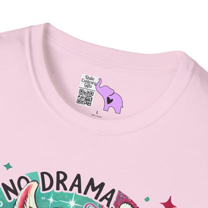 No Drama Just Llama Adult T-shirt