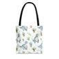 Adorable Dinosaurs Canvas Tote Bag