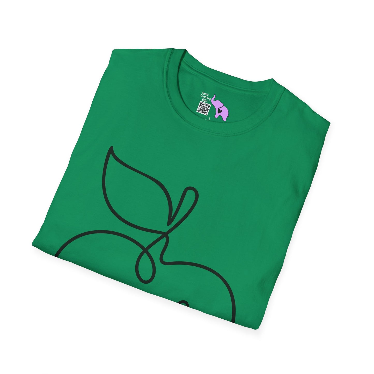 Counselor (w/Apple) Adult T-shirt