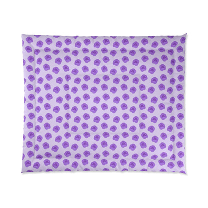 Lilac Mist Peonies Comforter