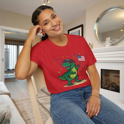 American Dinosaur Adult T-shirt