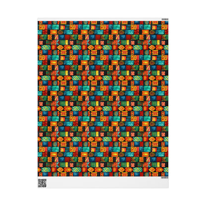 Imani Flow Kwanzaa Wrapping Paper