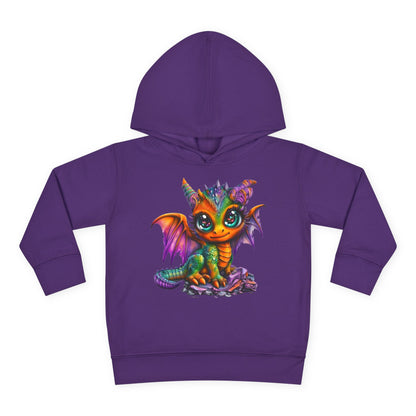 Colorful Baby Dragon Toddler Hoodie