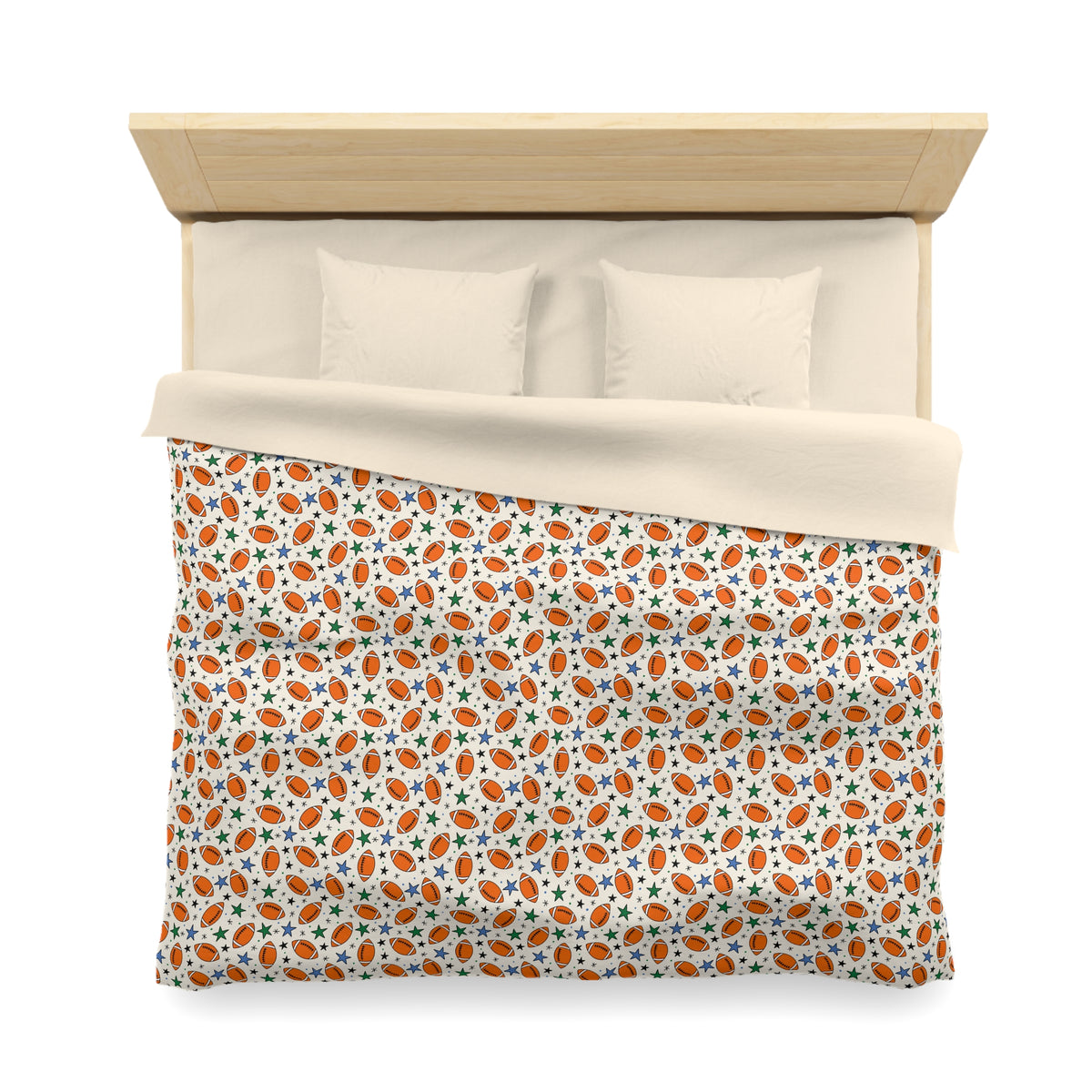 Touchdown Stars Microfiber Duvet Cover