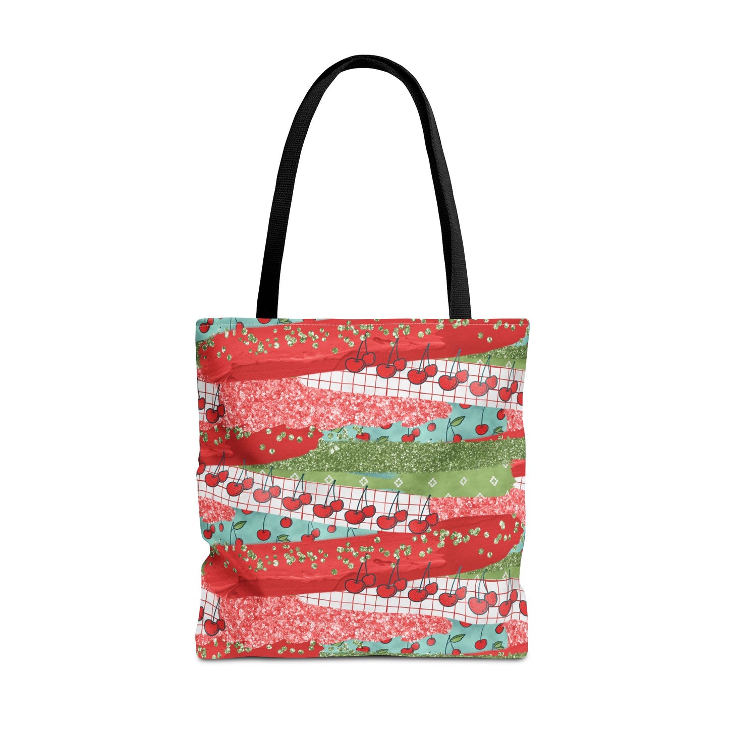 Cherry Lane Canvas Tote Bag