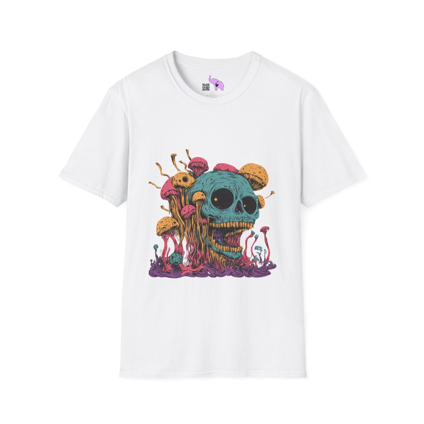 Creepy Mushroom Skull T-shirt