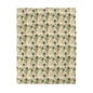 Worn Meadow Daisies Microfiber Duvet Cover
