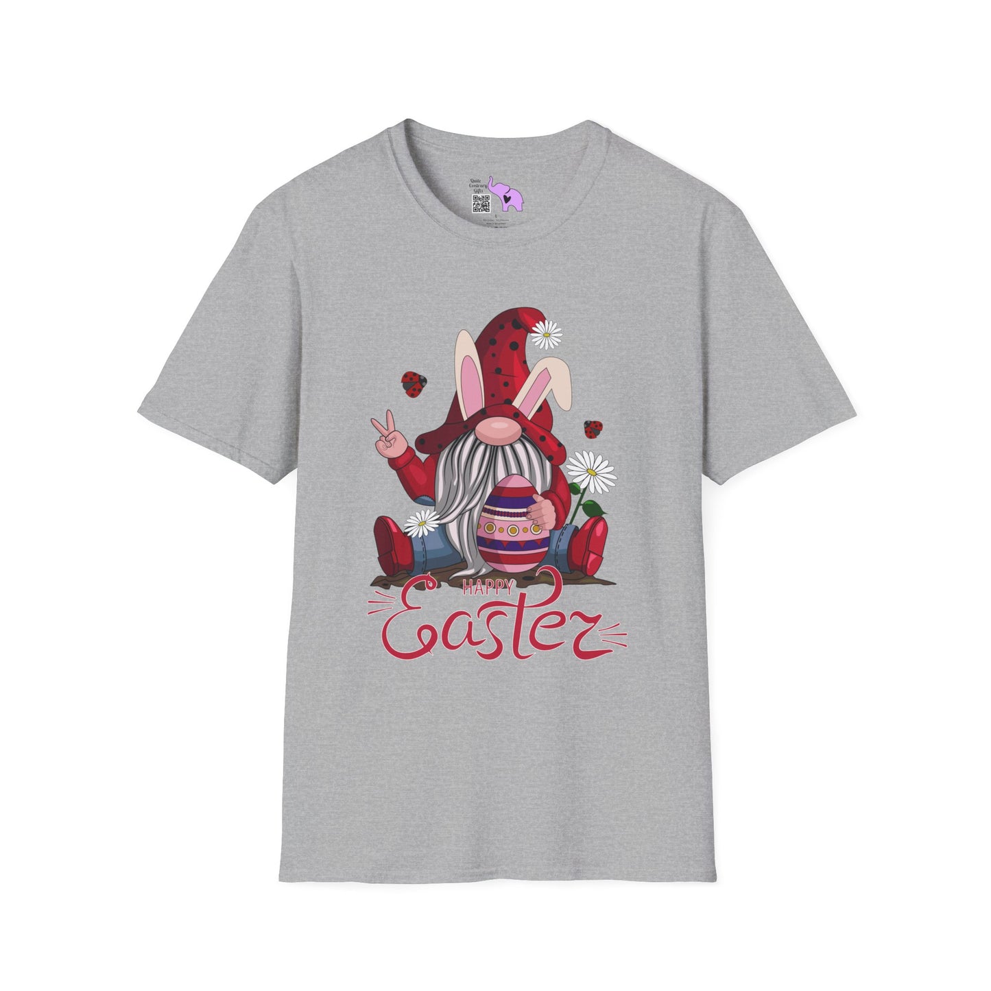 Happy Easter Gnome Adult T-shirt