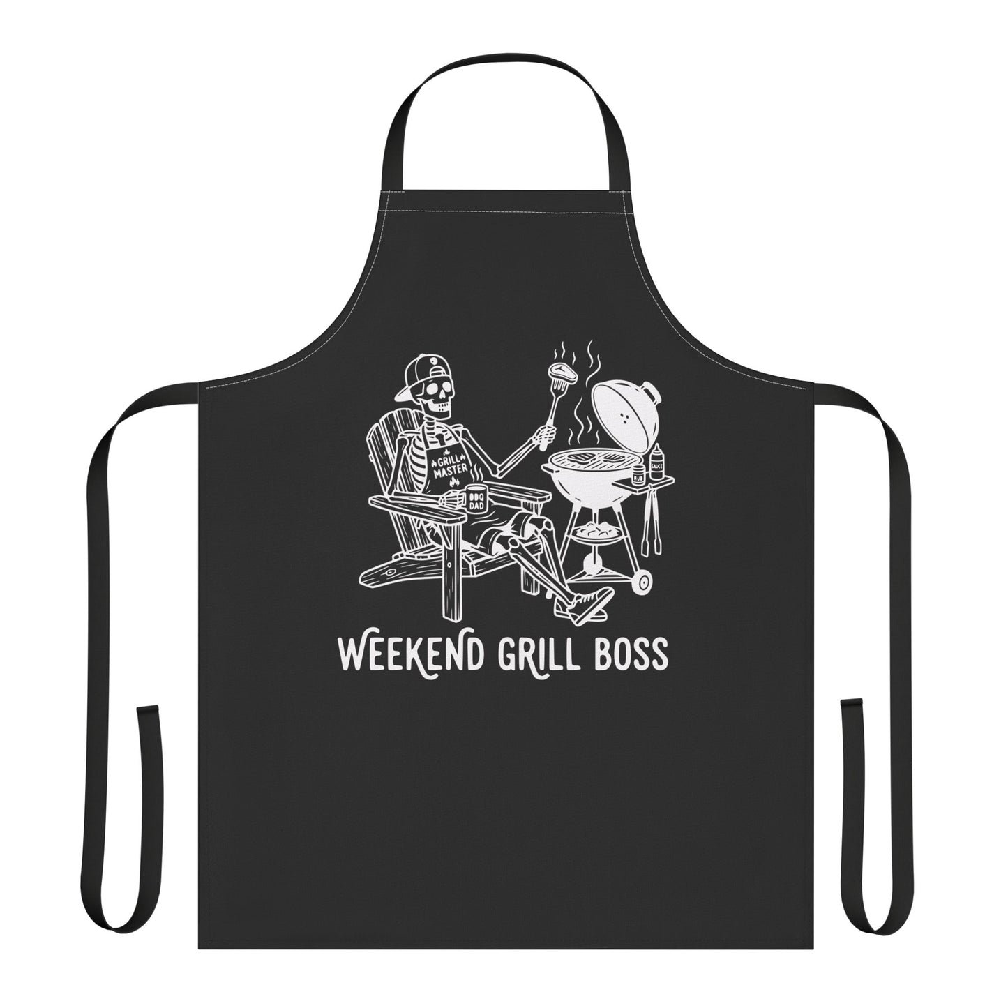 Weekend Grill Boss (Dad Skeleton) Apron