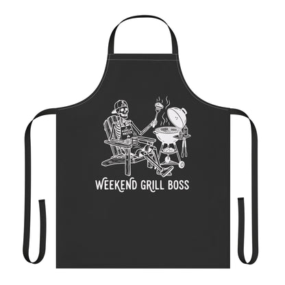 Weekend Grill Boss (Dad Skeleton) Apron