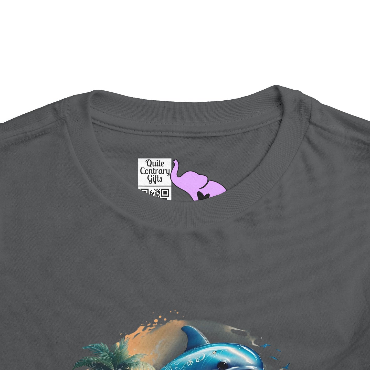 Tropical Dolphin Toddler Tee