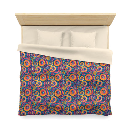 Rainbow Revolt Microfiber Duvet Cover