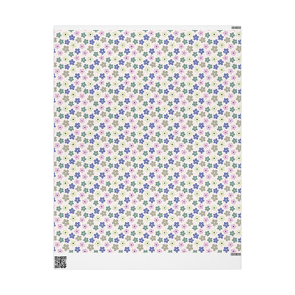 Earthbound Blooms Wrapping Paper