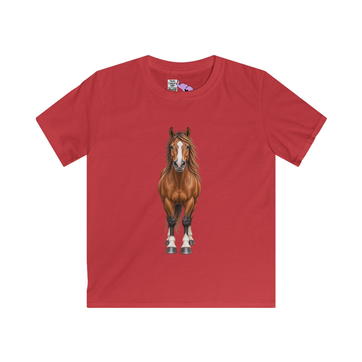 ""Front to Back Horse Lover Youth Softstyle Tee