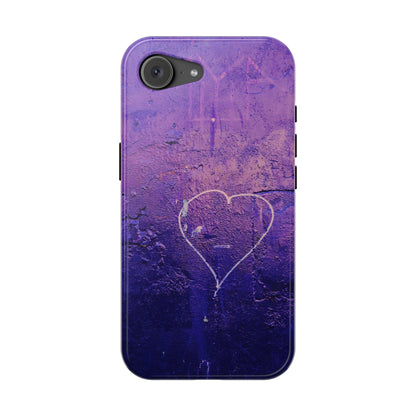Purple Heart Wall MagSafe® Compatible Tough Case for iPhone