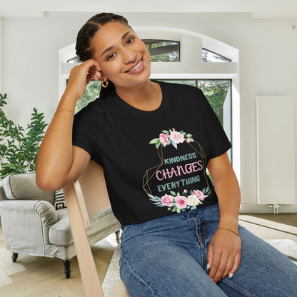 Kindness Changes Everything Adult T-shirt