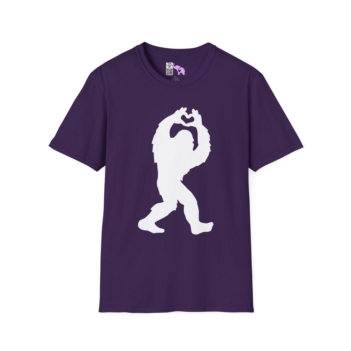 Bigfoot Loves You Adult T-shirt