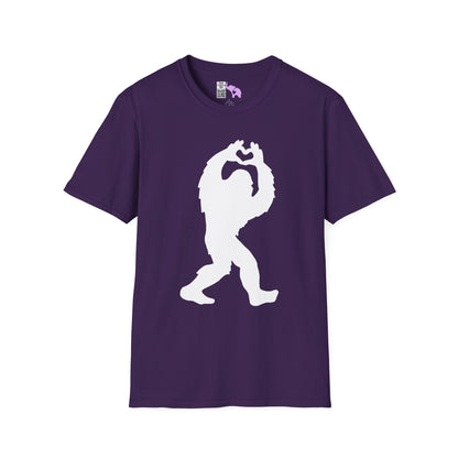 Bigfoot Loves You Adult T-shirt