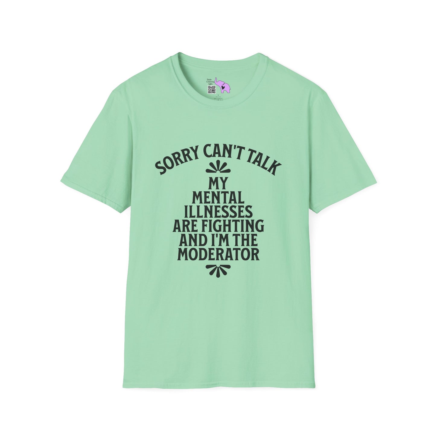 Sorry Can't Talk... Adult T-shirt