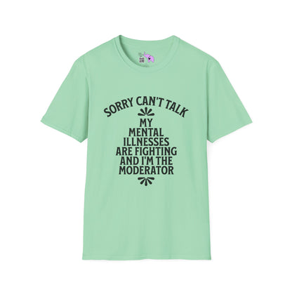 Sorry Can't Talk... Adult T-shirt