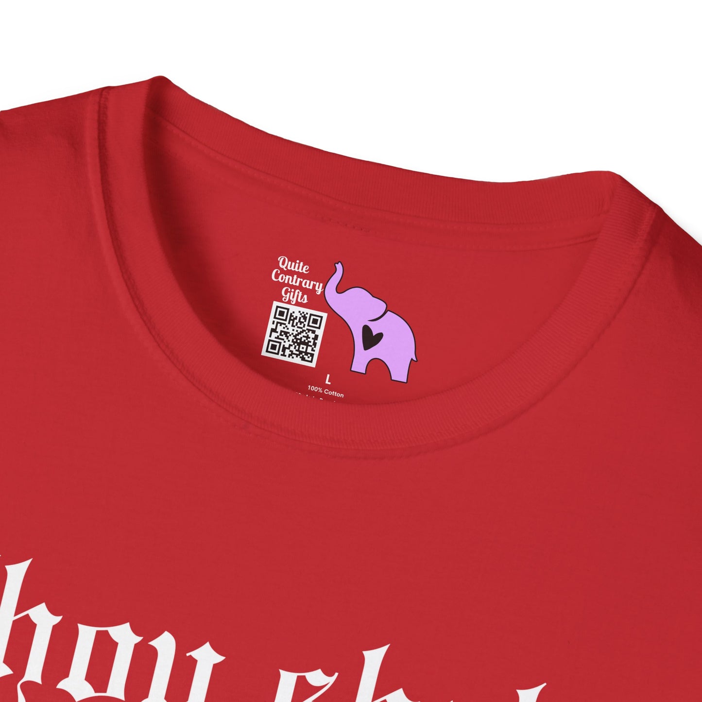 Thou Shalt Not Try Me Mood 24:7 Adult T-shirt