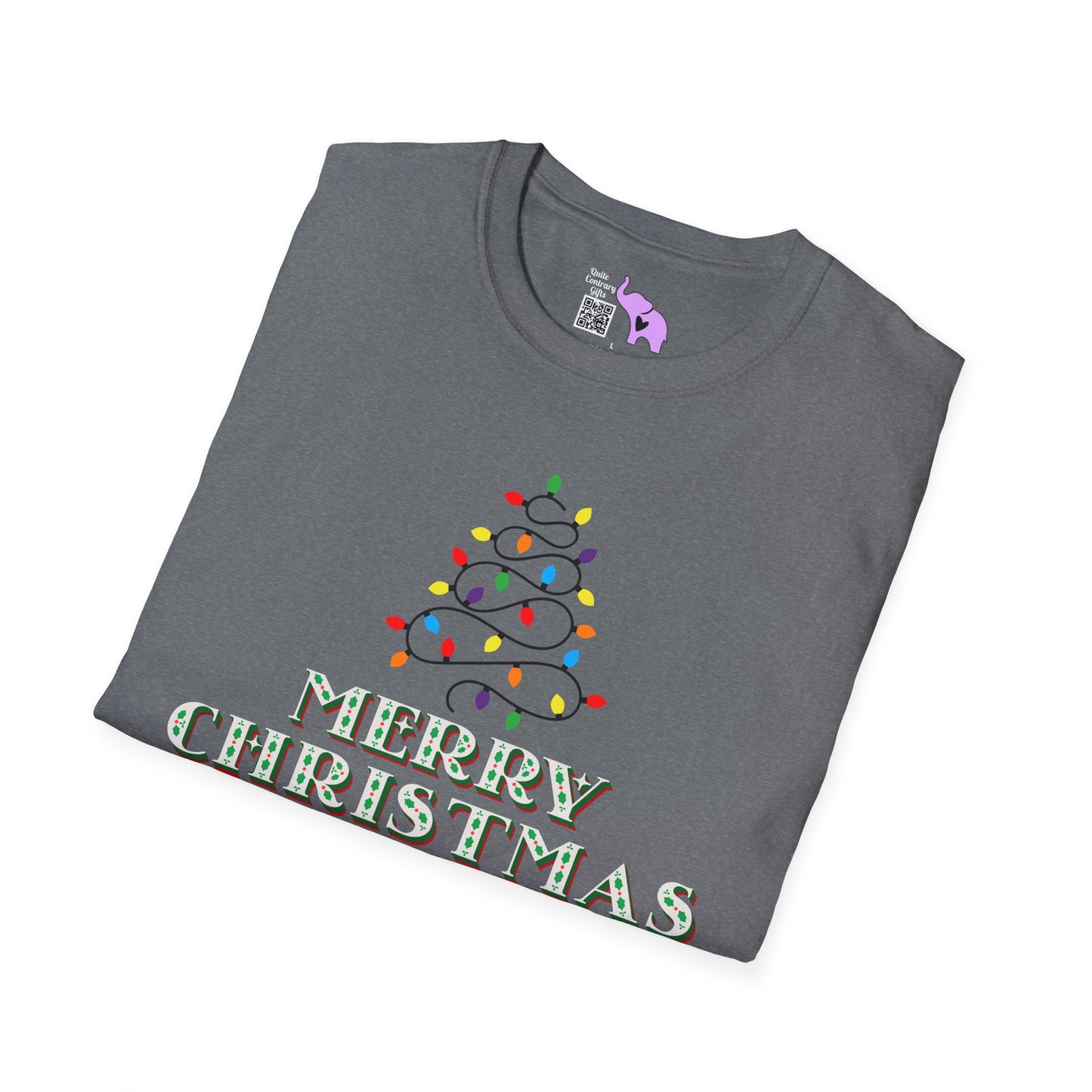 Merry Christmas Adult T-shirt