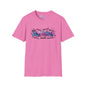 Aquarius Street Art Adult T-shirt