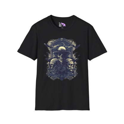 Dapper Skulls Adult T-shirt
