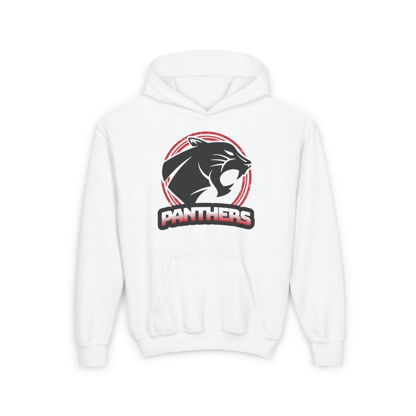 Panthers Circle Youth Heavy Blend Hoodie