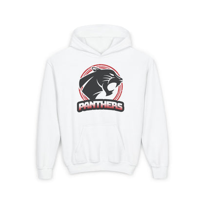 Panthers Circle Youth Heavy Blend Hoodie