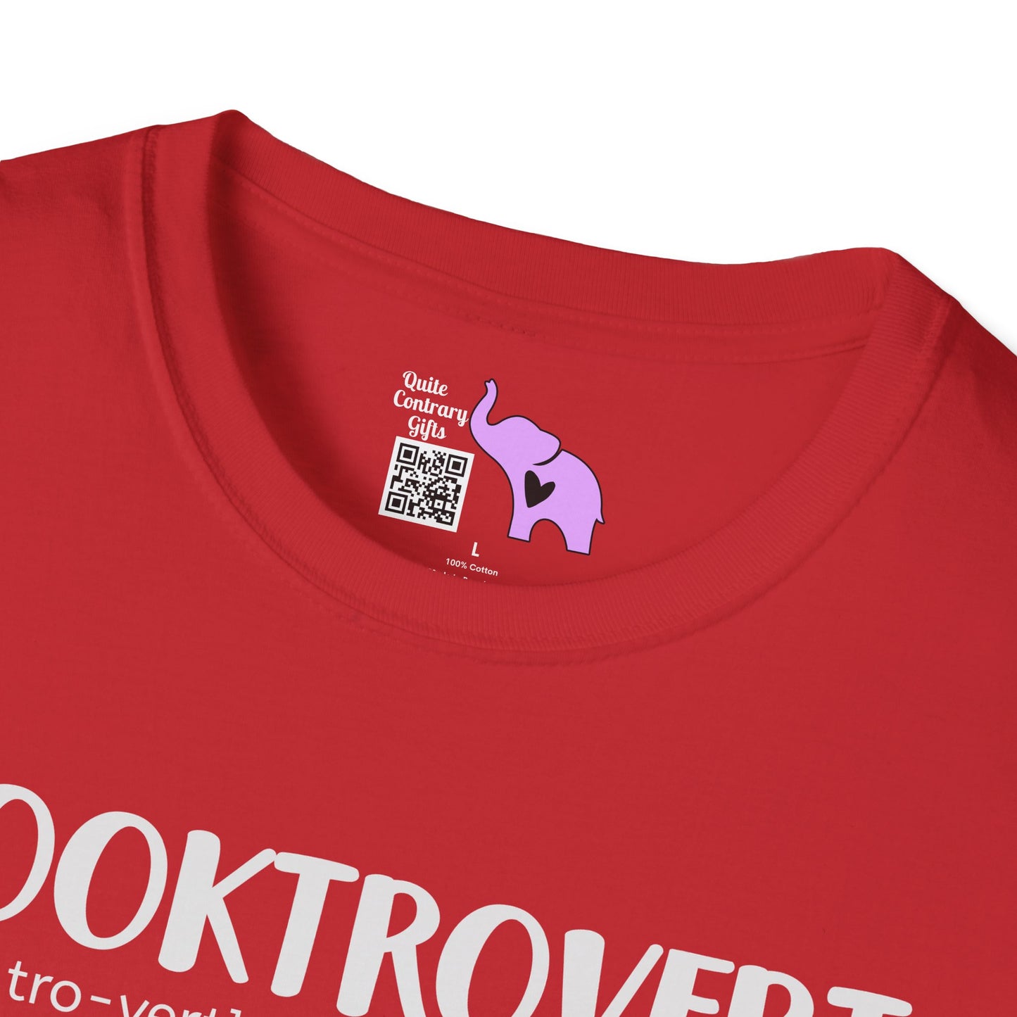 Booktrovert (Simple Definition) Adult T-shirt