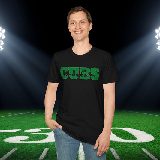Brenham Cubs Double Text Adult T-shirt