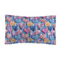 Color Pop Stitched Hearts Pillow Sham