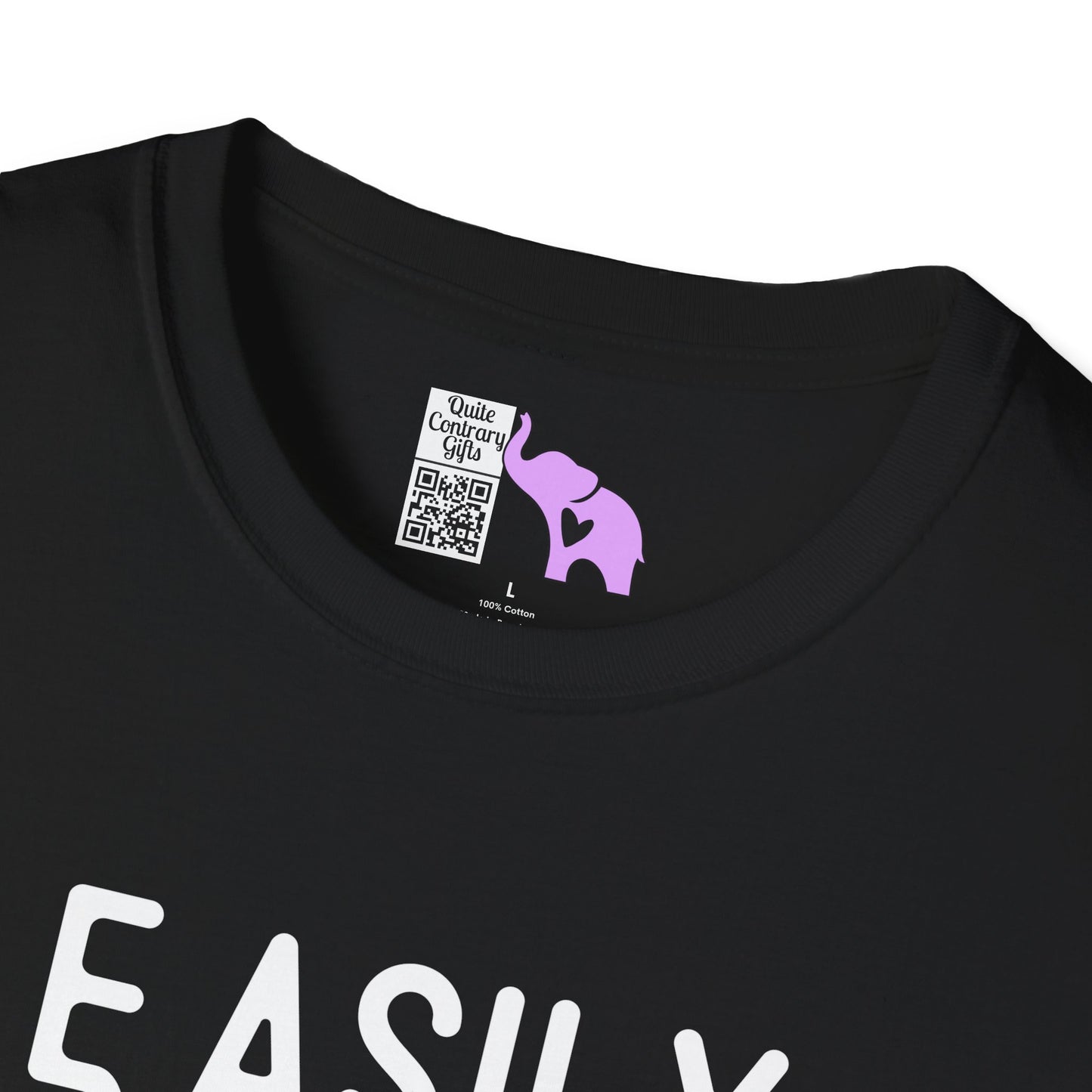 Easily Distracted By Dogs Adult T-shirt