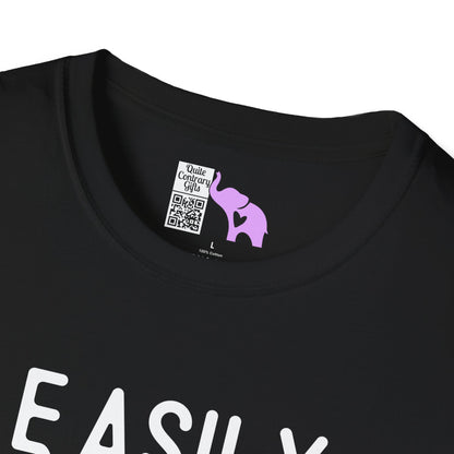 Easily Distracted By Dogs Adult T-shirt