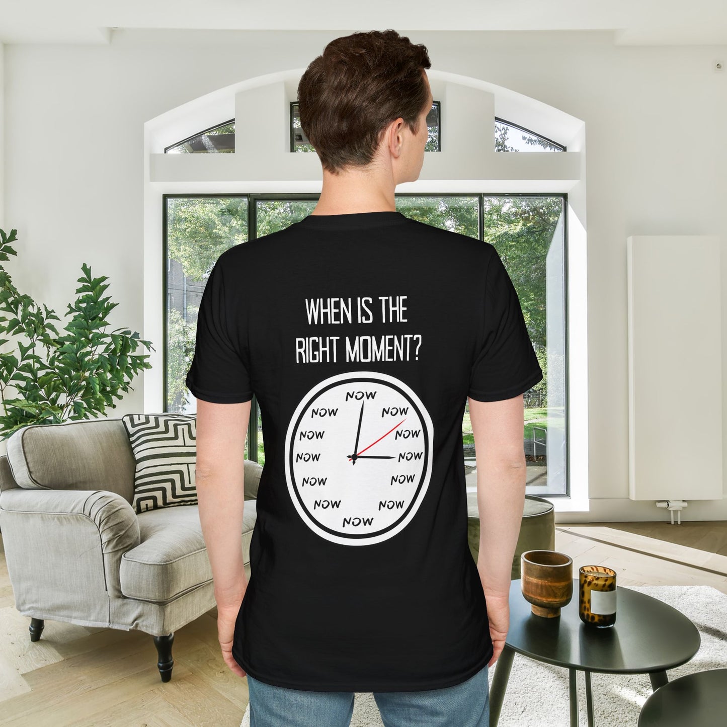 The Moment is Now Adult T-shirt